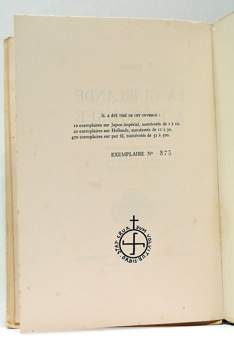 La Guirlande à l'épousée. Poème. Édition revue, augmentée et illustrée …