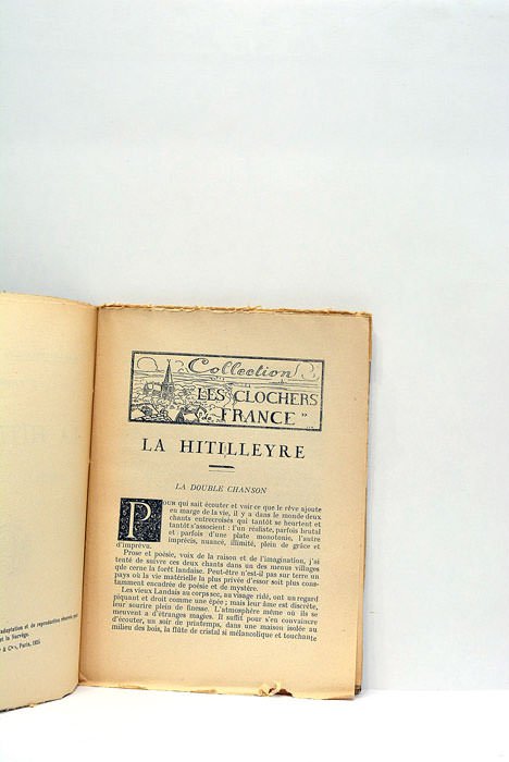 La Hitilleyre. Contes et poemes Landais. Collection les clochers de …