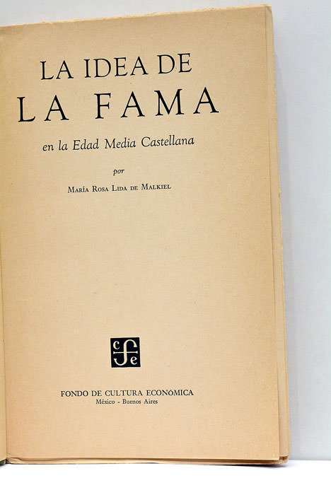 La Idea de la Familia en la Edad Media Castellana.