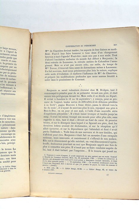 La jeunesse de Benjamin Constant 1767-1794. Le disciple du XVIIIe …