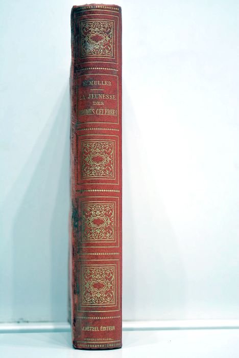 La jeunesse des hommes célèbres. Dessins par Emile Bayard.