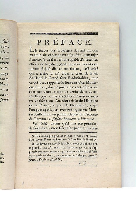 La Laboureur devenu Gentilhomme, anecdote de Henri IV, comédie, en …