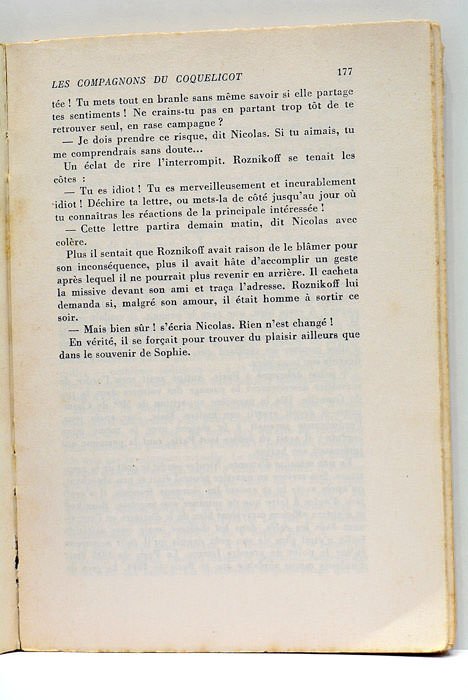 La Lumière des Justes. Les Compagnons du Coquelicot. Roman.