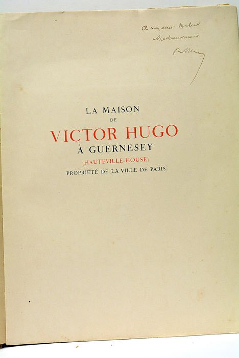 La Maison de Victor Hugo à Guernesey (Hauteville-House) Propriété de …