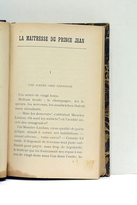 La Maîtresse du Prince Jean. Roman. Illustrations de Wely.
