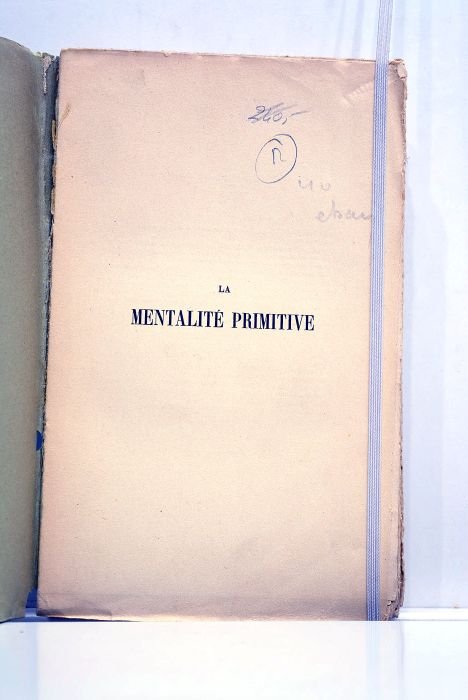 La mentalité primitive. Quatrième édition.