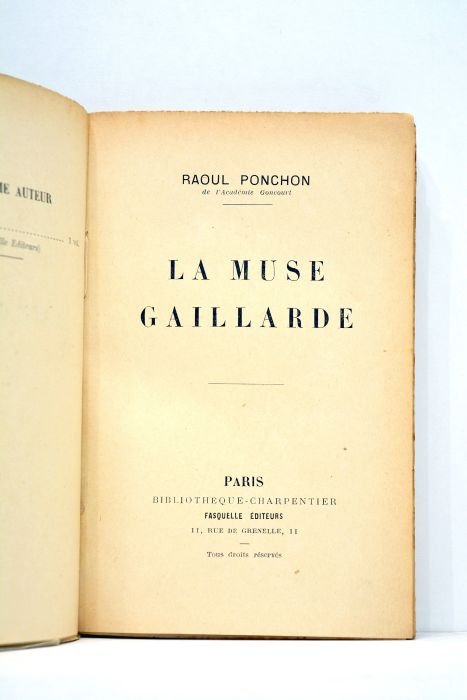 La muse gaillarde.