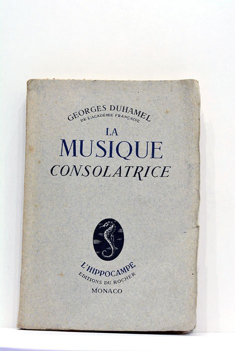 La musique consolatrice.