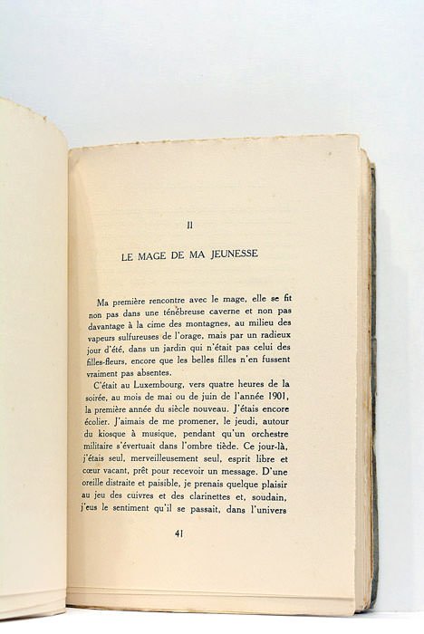 La musique consolatrice.