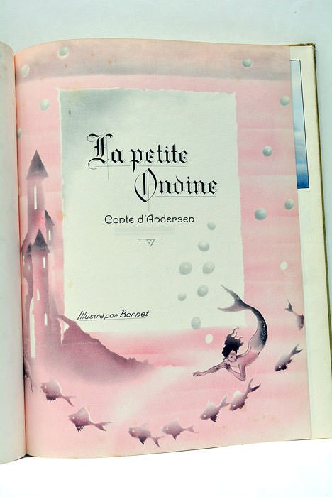 La Petite Ondine. Un conte illustré par Bernet.