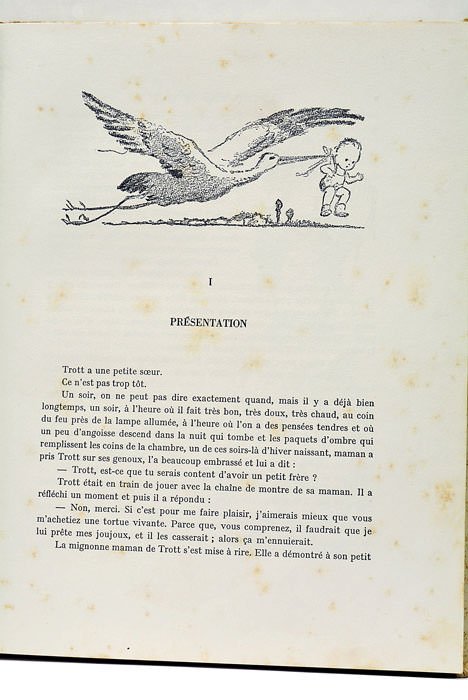 La Petite soeur de Trott. Illustrations de Louise Le Vavasseur.