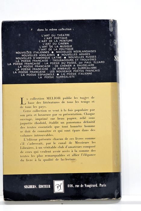 La poésie surrealiste.