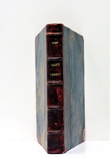 La police de sûreté en 1889.