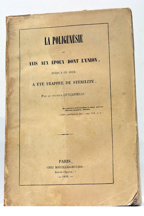 La Poligénésie ou avis aux Epoux dont l'Union, jusqu'à ce …