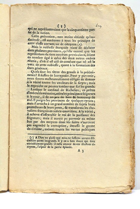 La première aux Grands, ou suite du fanal.
