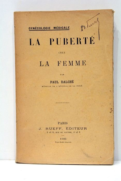 La puberté chez la femme.