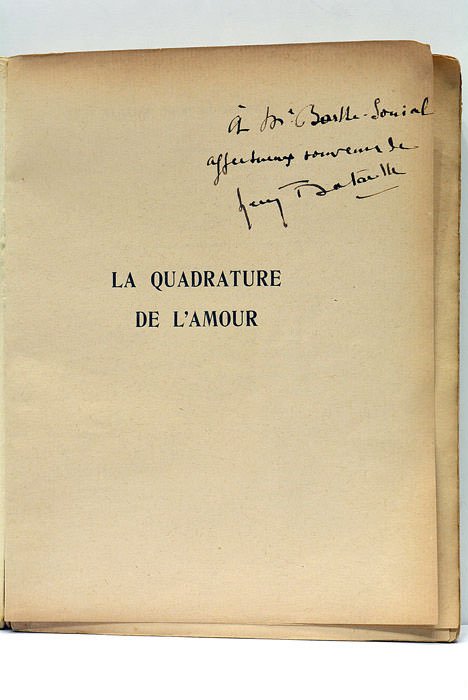 La Quadrature de l'Amour.