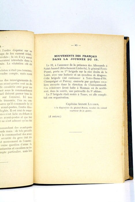 La revue d'infanterie. Ministère de la guerre.
