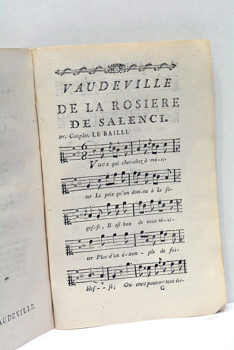 La Rosière de Salenci, comédie, en trois actes, mêlée d'ariettes.