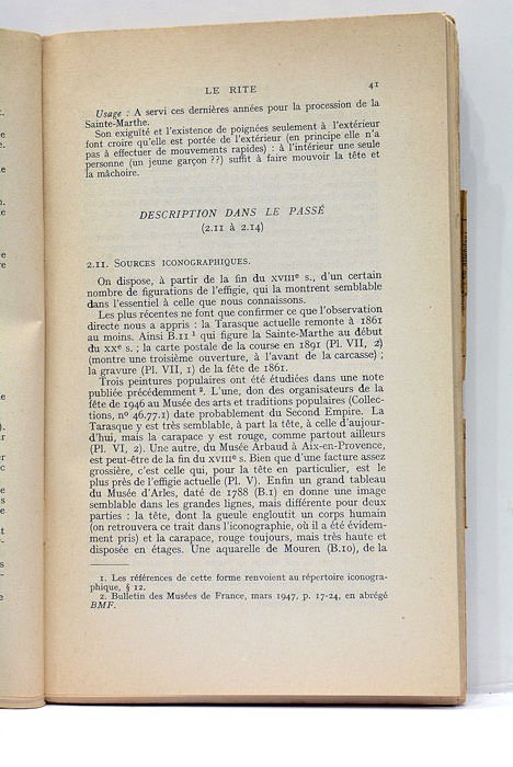 La Tarasque. Essai de description d'un fait local d'un point …