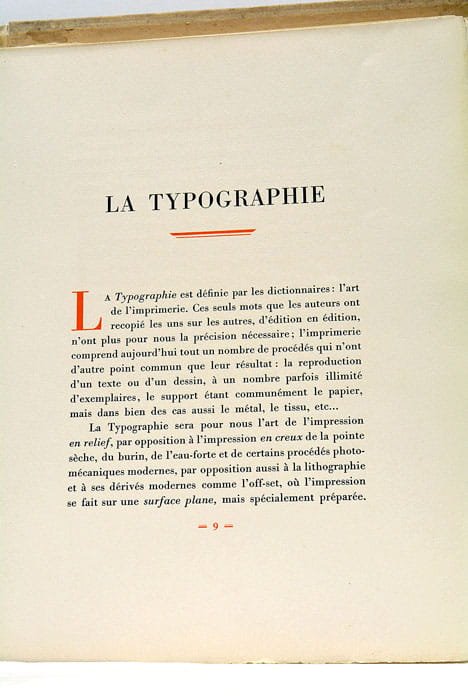 La technique du livre et des arts graphiques. La typographie. …