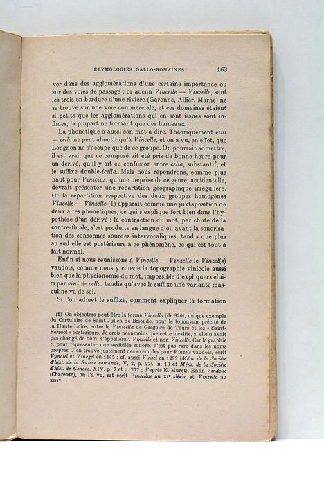 La Toponymie Framçaise. Buts et méthodes.- Questions de peuplement.- Les …