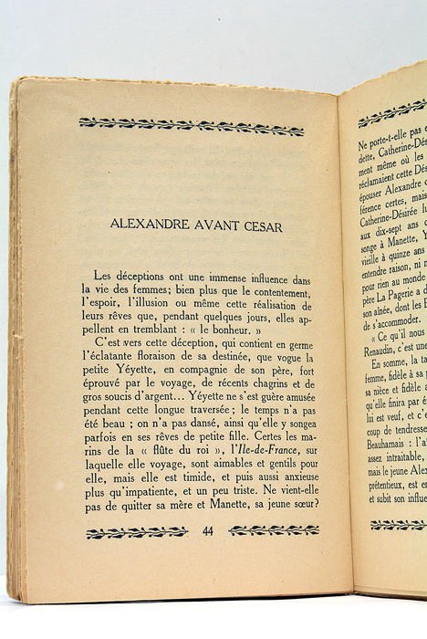 La vie amoureuse de l'Impératrice Joséphine.