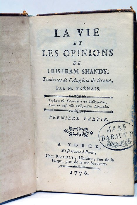 La vie et les opinions de Tristram Shandy. Traduites de … | Immagine Gallery 2