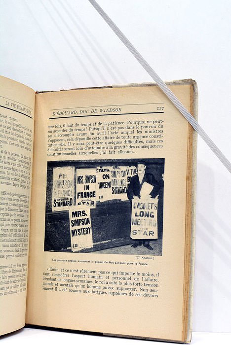 La vie romanesque d'Édouard Duc de Windsor. L'histoire illustré.