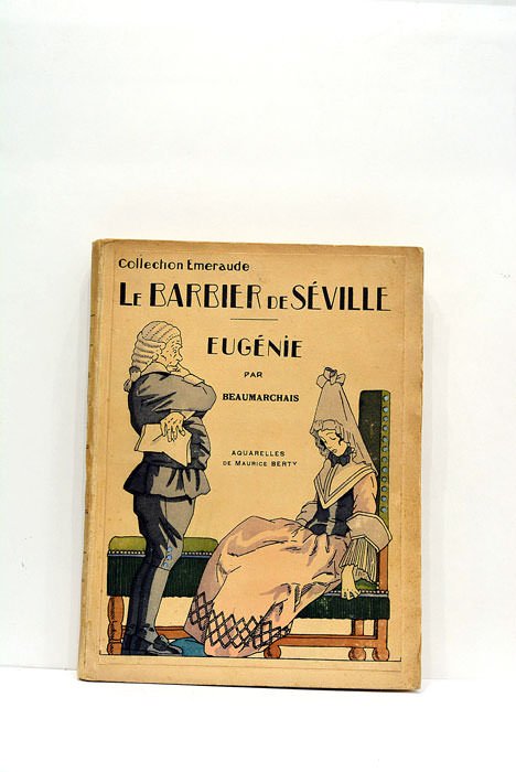 Le Barbier de Séville. Eugénie. Aquarelles de Maurice Berty.