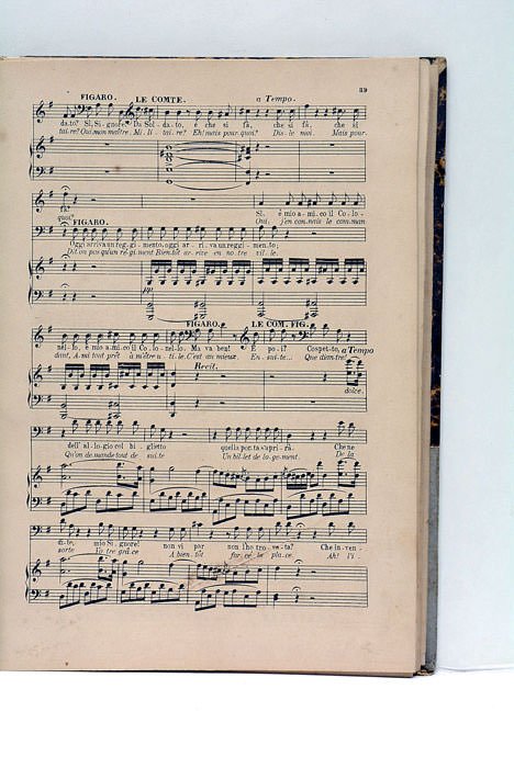 Le Barbier de Séville. Opéra-Bouffe en quatre actes. Texte italien …