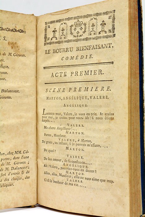 Le Bourru Bienfaisant, Comédie en trois actes et en prose …