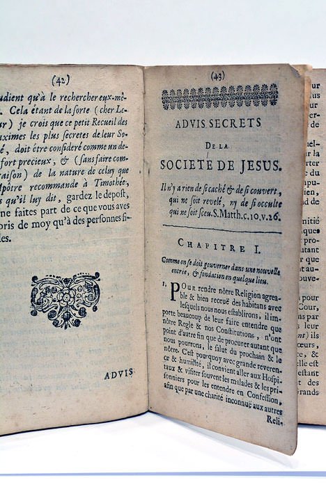 Le Cabinet Jésuitique, contenant plusieurs pièces très curieuses des R. …