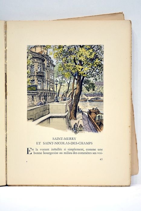 Le charme de Paris. Eglises et vieux logis. Illustrations en …