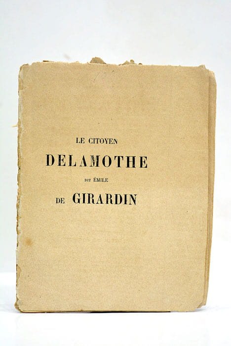 Le Citoyen Delamothe, dit Emile de Girardin, candidat Représentant du …