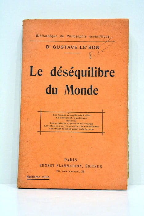 Le déséquilibre du Monde.