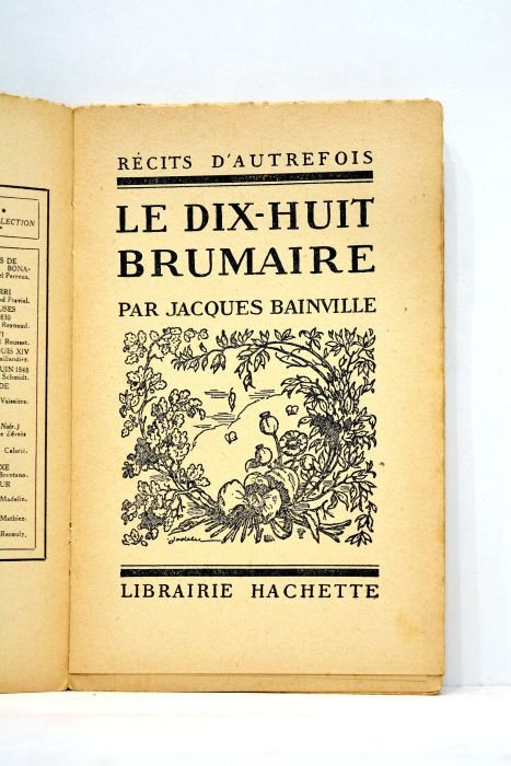 Le dix-huit brumaire.