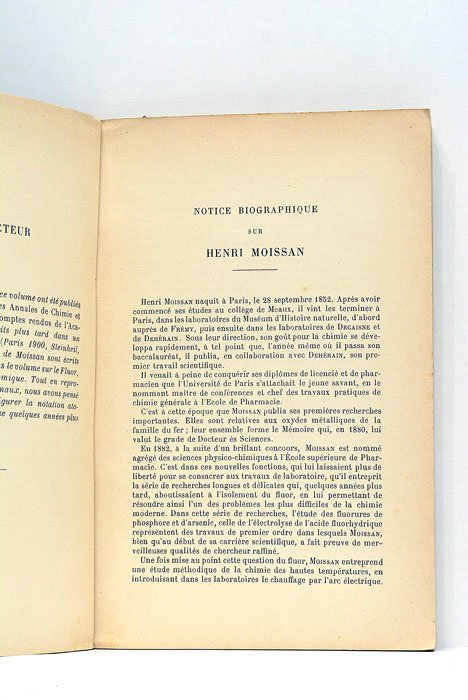 Le fluor. Avec 14 gravures dans le texte.