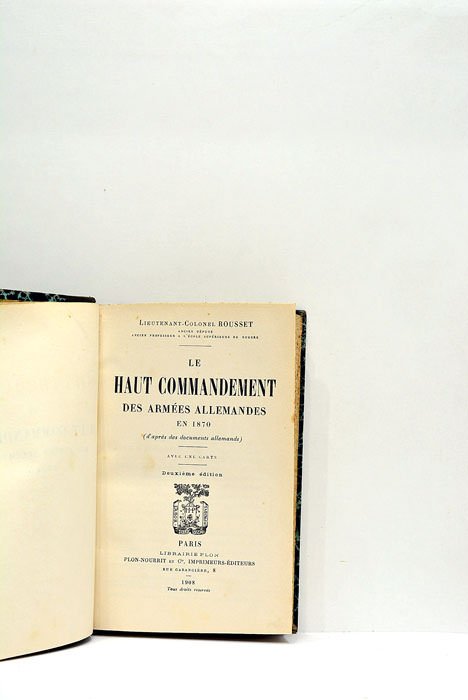 Le haut commandement des armés allemandes en 1870 (d'après des …