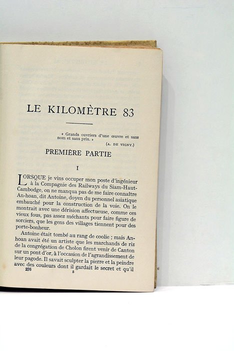 Le Kilomètre 83. Ouvrage couronné par l'Académie Française.