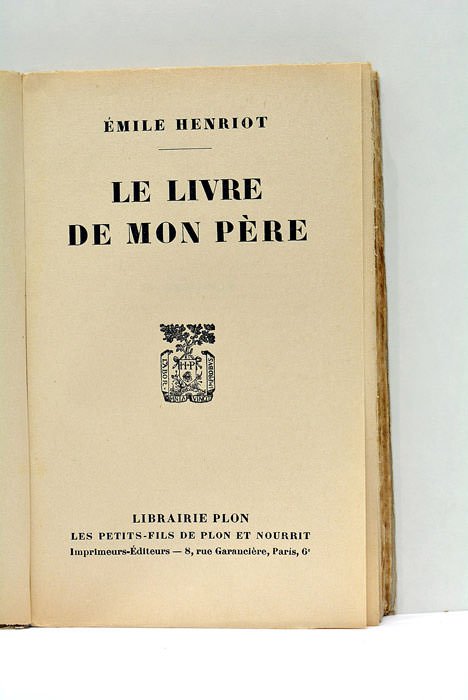 Le Livre de mon Père.