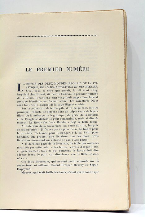 LE LIVRE DU CENTENAIRE. CENT ANS DE VIE FRANÇAISE À …