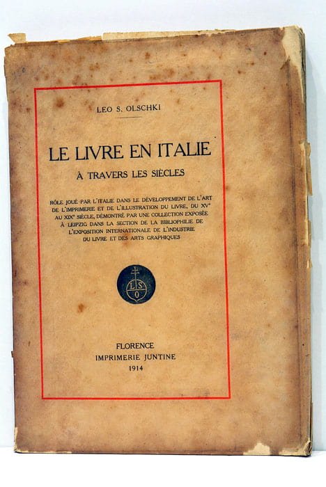 Le livre en Italie à travers les siècles.