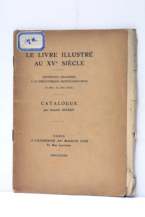 Le livre illustré au Xve Siècle. Exposition organisée à la … | Immagine Gallery 1