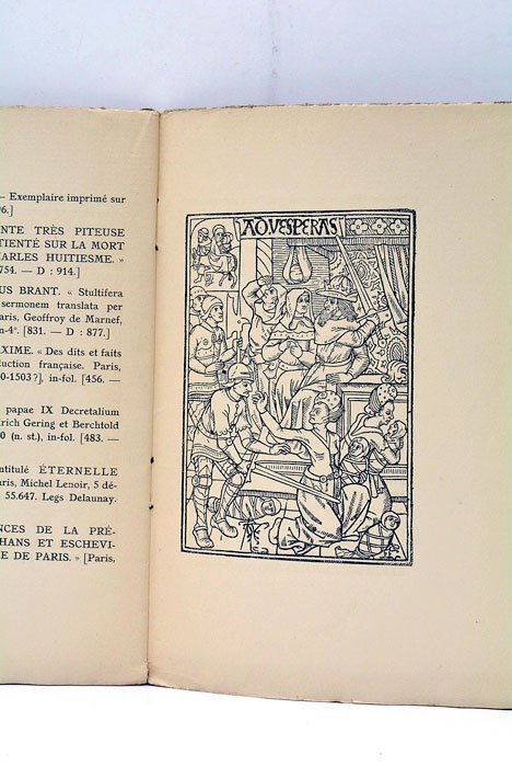 Le livre illustré au Xve Siècle. Exposition organisée à la …