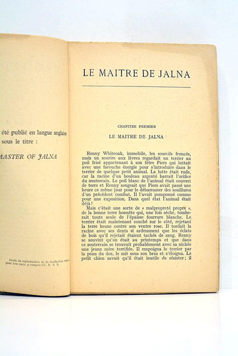 Le Maître de Jalna.