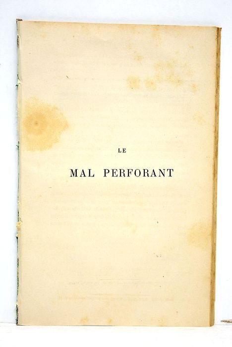 Le mal perforant.