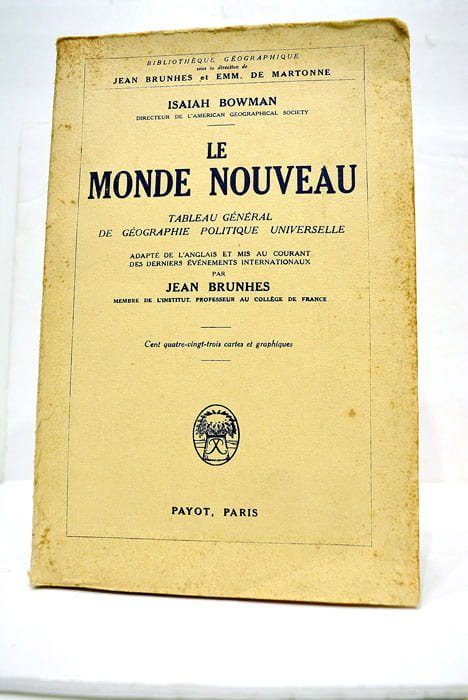 Le monde nouveau. Tableau général géographie politique universelle .