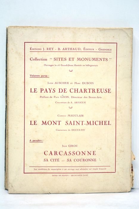 Le mont Saint-Michel. Couverture de Ducultit. Ouvrage orné de 95 …