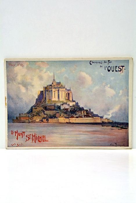 Le Mont-Saint-Michel. Illustrations d'après d'anciennes estampes, d'après les plans et …